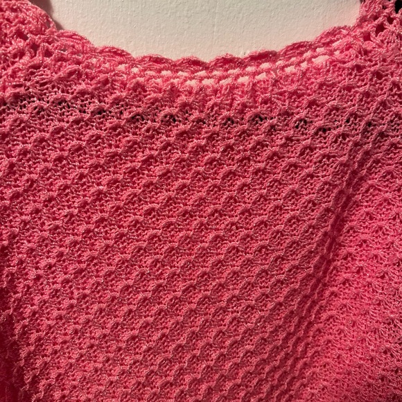 Cutest bright pink knitted sweater - Picture 2 of 3